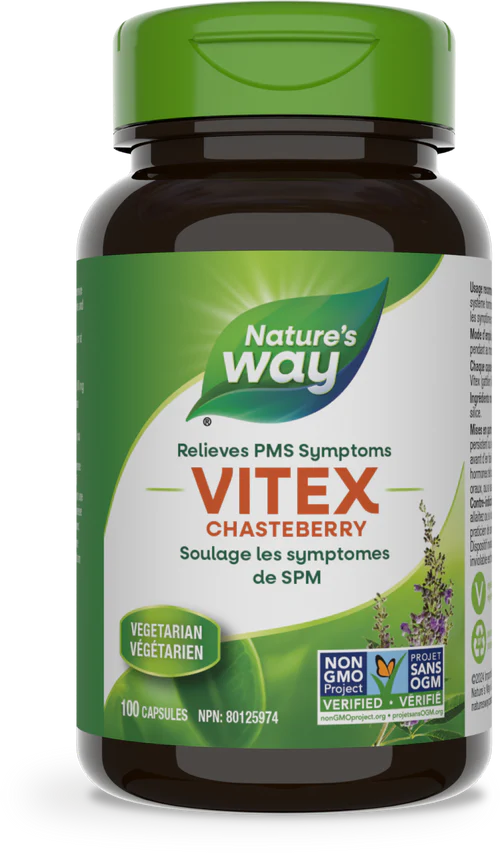 Nature's Way - Vitex Chasteberry - 100 Veg Caps