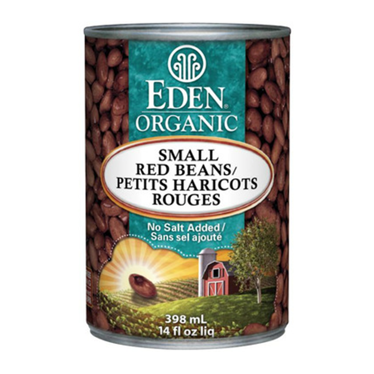 EDEN FOODS Org Small Red Beans 398mL