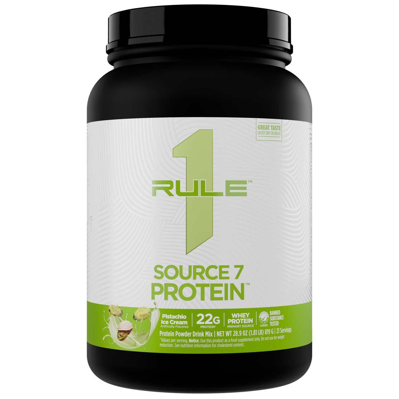 RULE 1 R1 PROTEIN ISOLATE 5lbs PISTACHIO