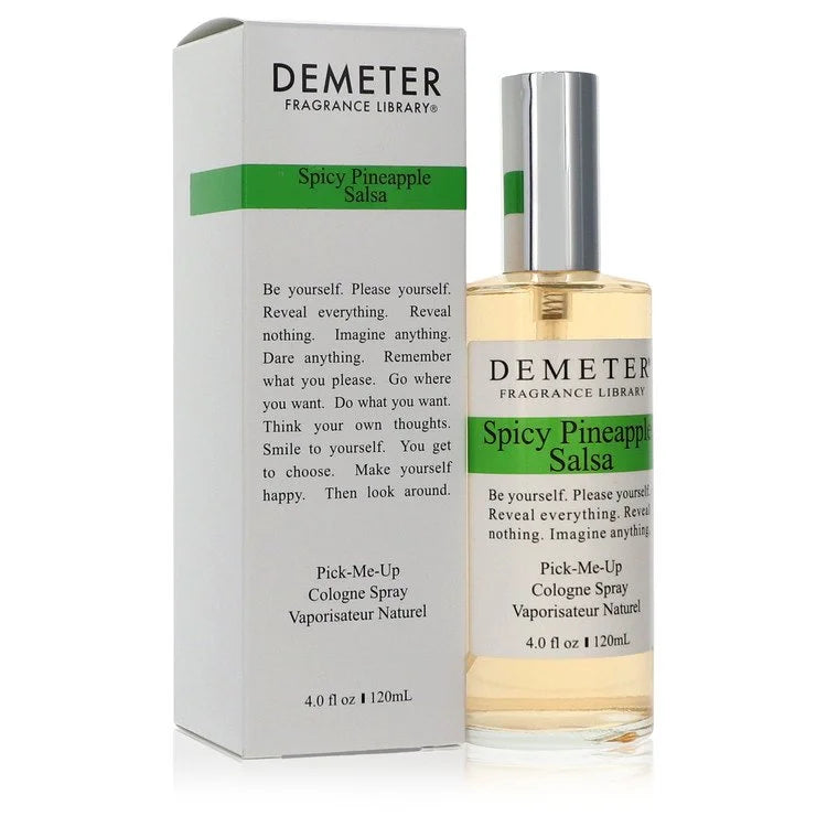 Demeter Spicy Pineapple Salsa Cologne Spray (Unisex) By Demeter 4 oz Cologne Spray