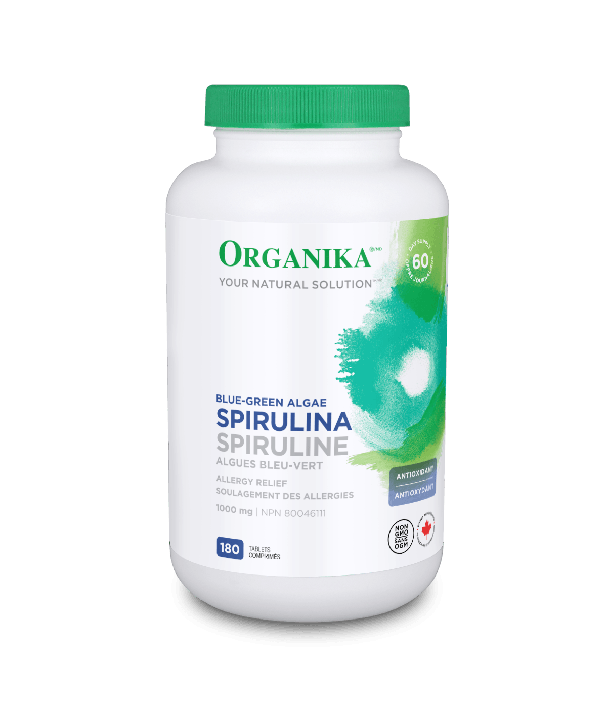 Organika SPIRULINA 1000MG 180TAB