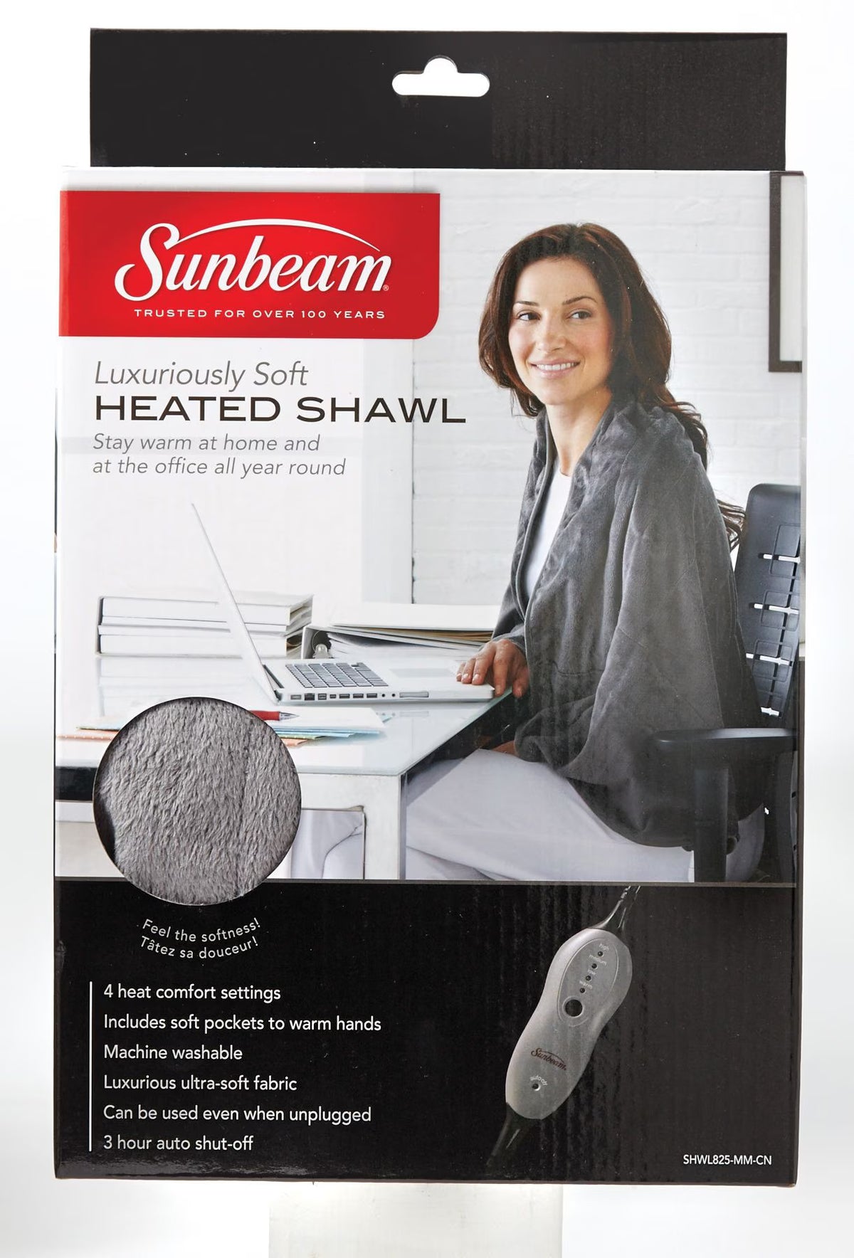 SUNBEAM HEATED SHAWL PERSONAL