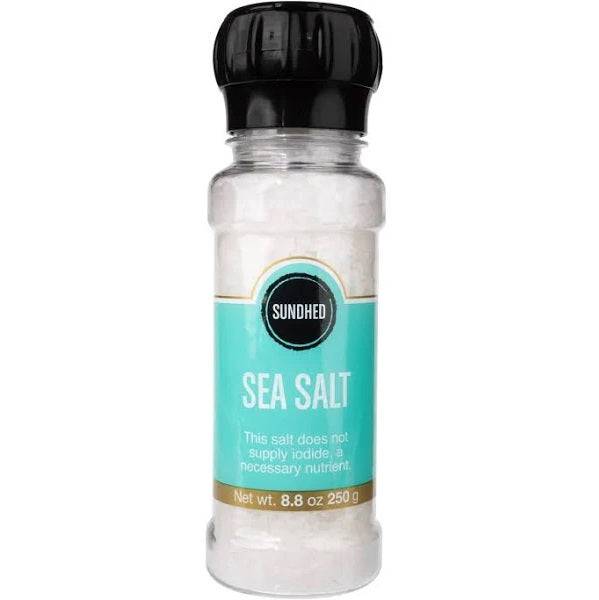 SUNDHED Pure Natural Sea Salt Grinder 250g