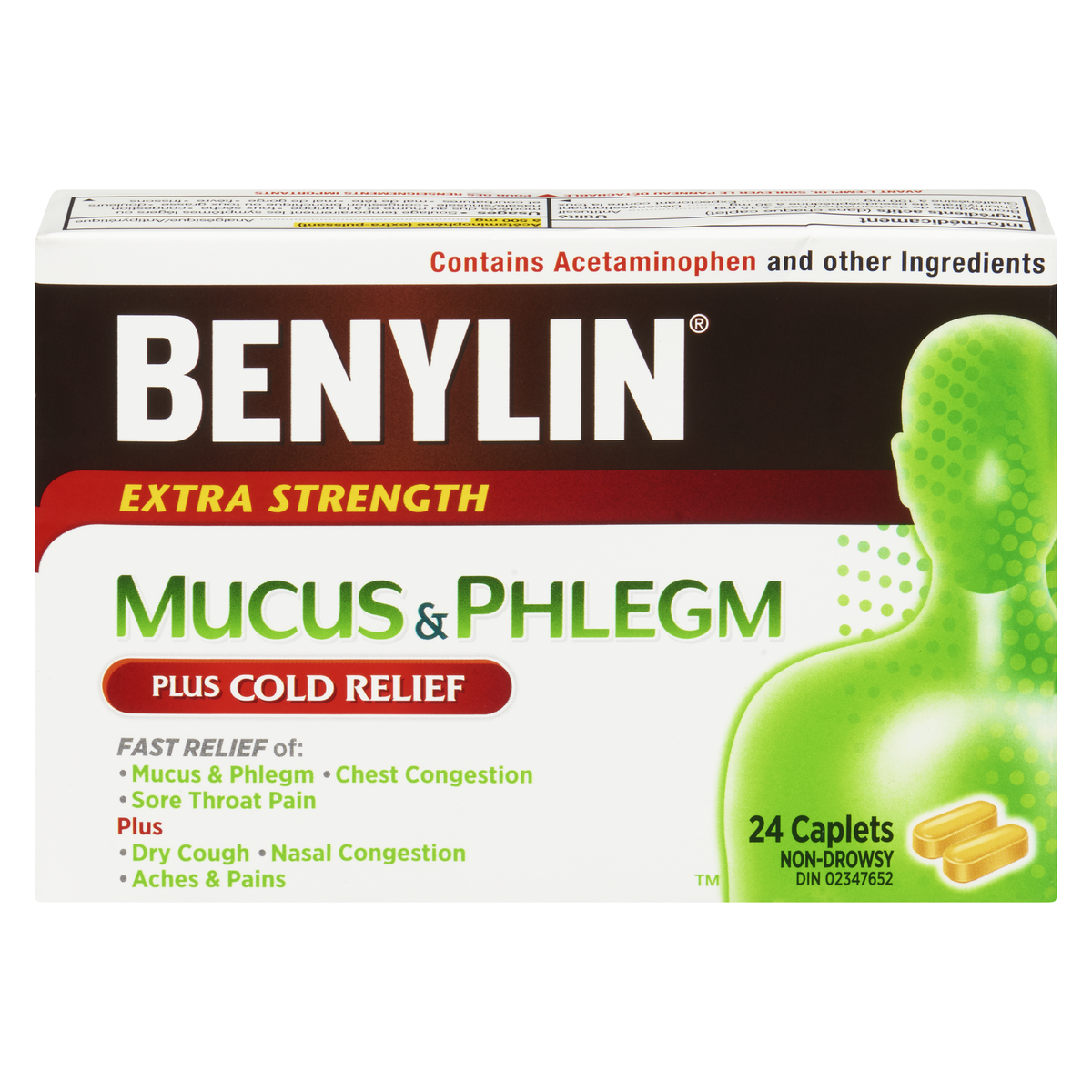 BENYLIN MUCOUS & PHLEM 24 TABLET