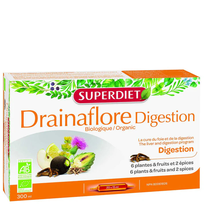 Superdiet Drainaflore Digestion 20 x 15 ml