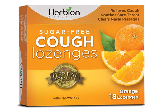 Herbion   Herbion Sugar Free Orange Cough Loz 18lz