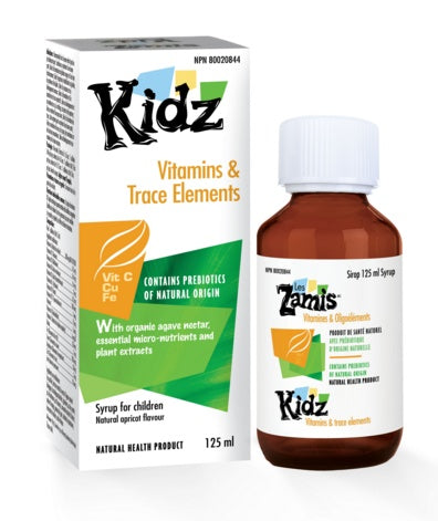 KIDZ VITAMINS TRACE ELEMENTS 125 ML