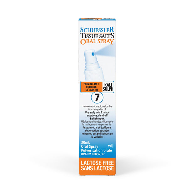 SCHUESSLER TISSUE SALTS - ORAL SPRAYS Kali Sulph 6x (30ml Oral Spray)