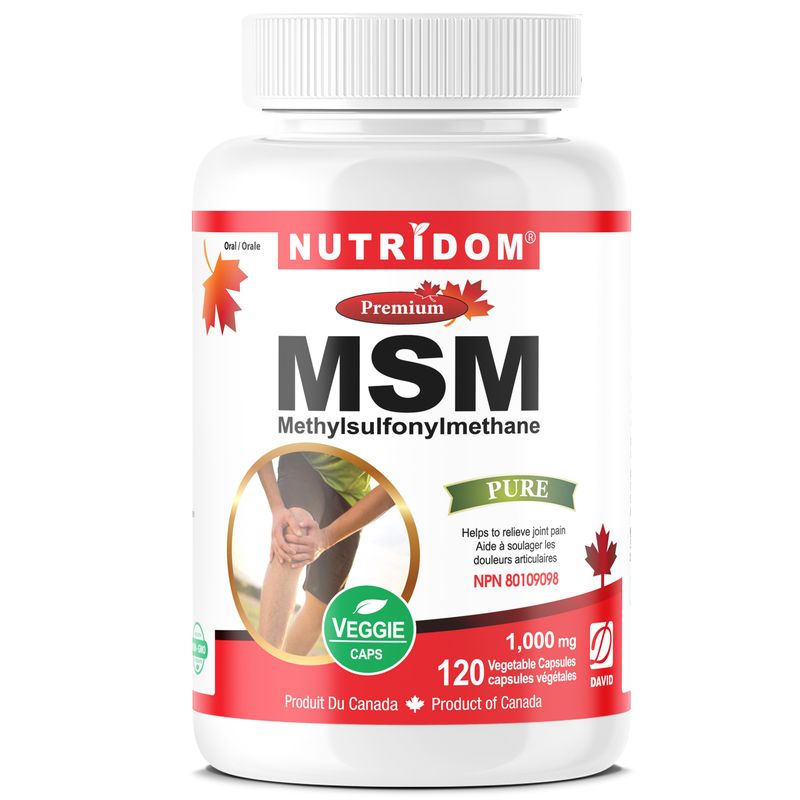 NUTRIDOM® MSM 1000mg 120 Vcaps