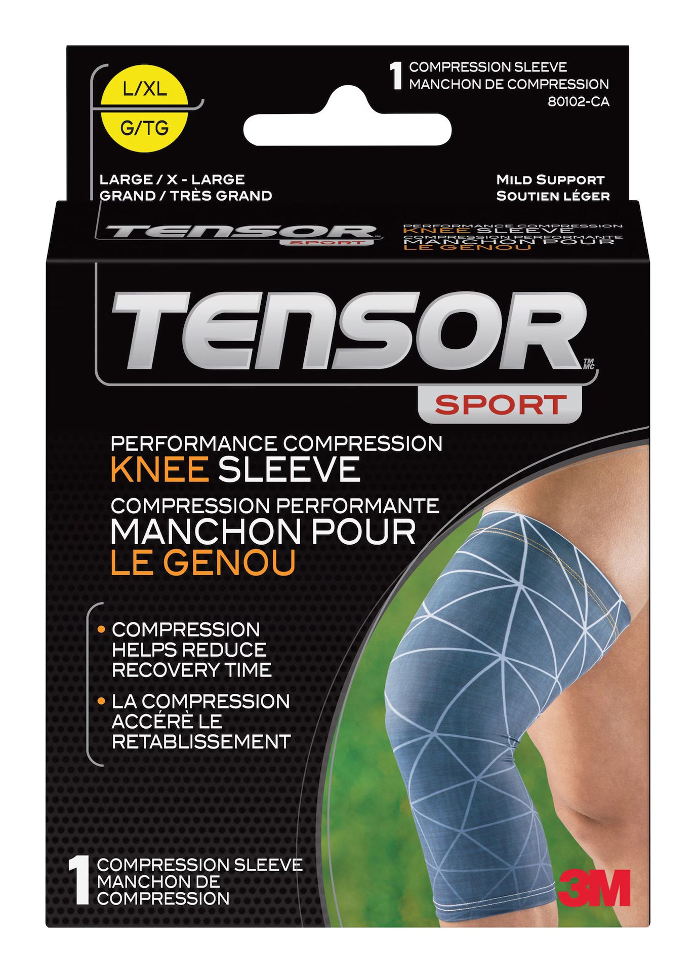 TENSOR SPORT COMPRESSION KNEE SLEEVE