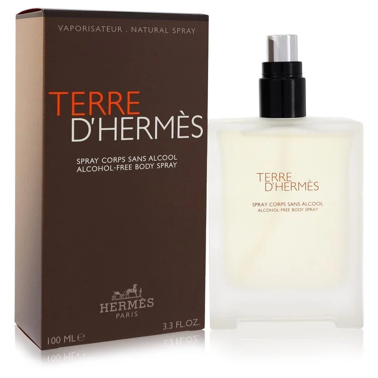 Hermes Men Terre D'hermes 100 ml Body Spray (Alcohol Free)