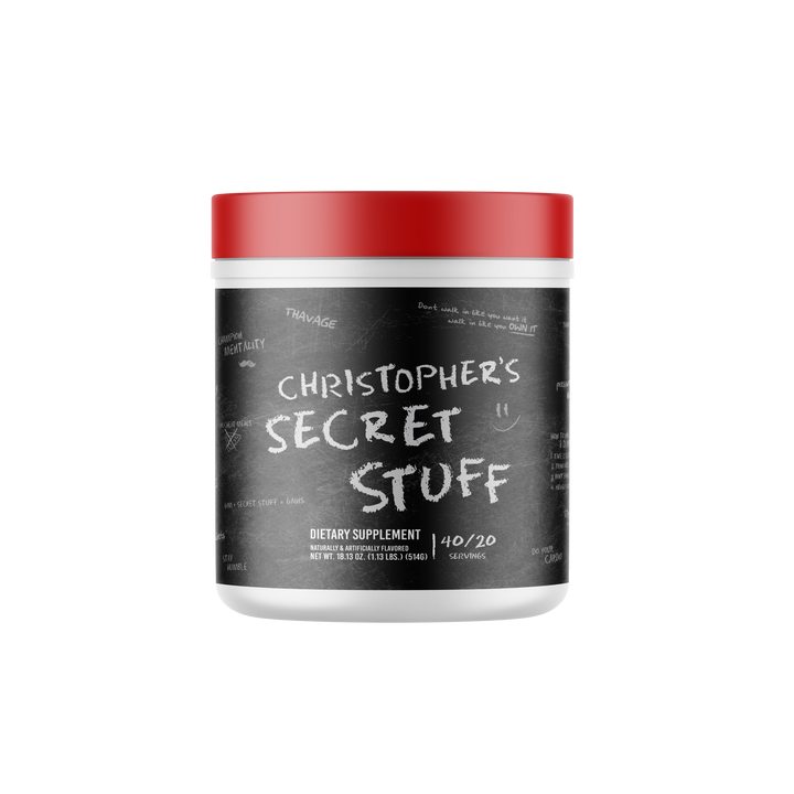 Raw Nutrition - CBUM Thavage Pre-workout Christophers Secret Stuff 40 Servings