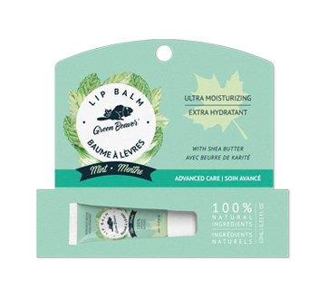GREEN BEAVER Mint Lip Balm 10mL*12