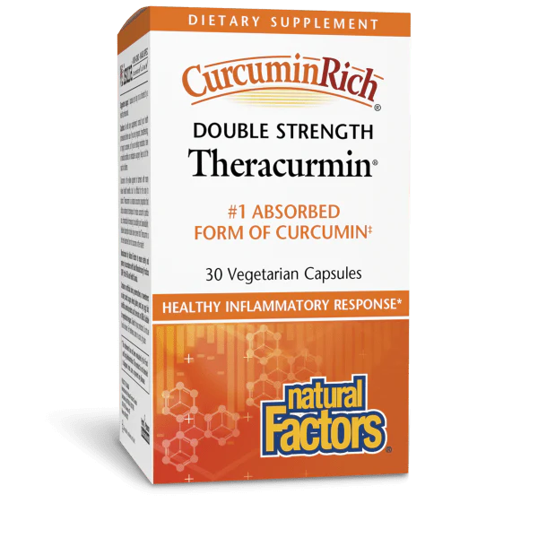 Natural Factors CurcuminRich Theracurmin Double Strength 30 caps