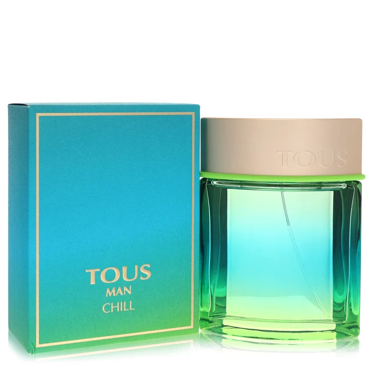 Tous Man Chill Eau De Toilette Spray By Tous 3.4 oz Eau De Toilette Spray