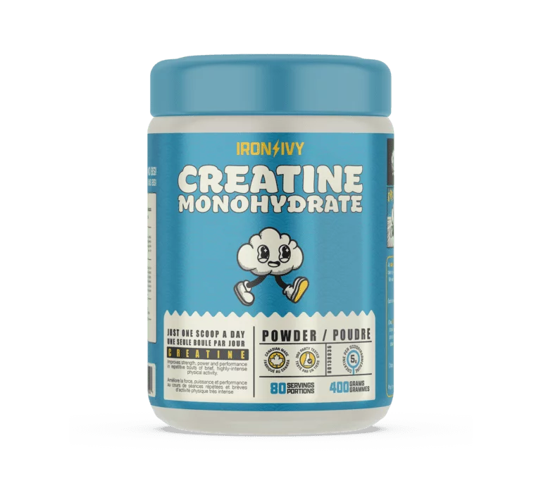 Iron & Ivy's Creatine Monohydrate Powder - 400g / 80 servings