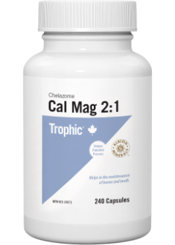 Trophic - Cal Mag 2:1 Chelazome 240 Capsules