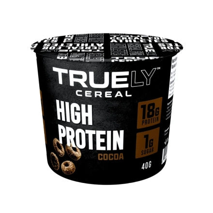 Truely Cereal Truely Cereal Cups Flavour: Cocoa
Container Size: 40 g Pack of 12