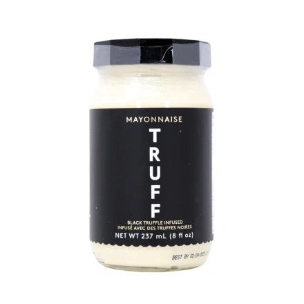 Truff TRUFF Mayo (Bilingual) Flavour: Mayonnaise
Container Size: 237 mL Case of 6