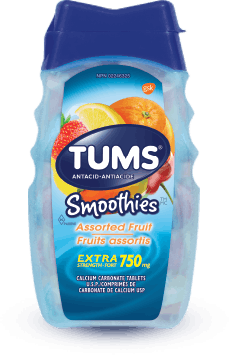 TUMS Extra 750mg Assorted Fruit 60s