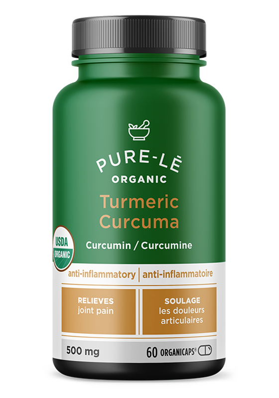 Pure-l? Pure-l? Organic Organicaps Flavour: Turmeric
Container Size: 60 Count Each