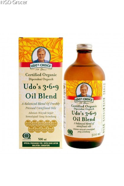 Flora Udo’s Oil® Omega 3+6+9 Blend500 mL