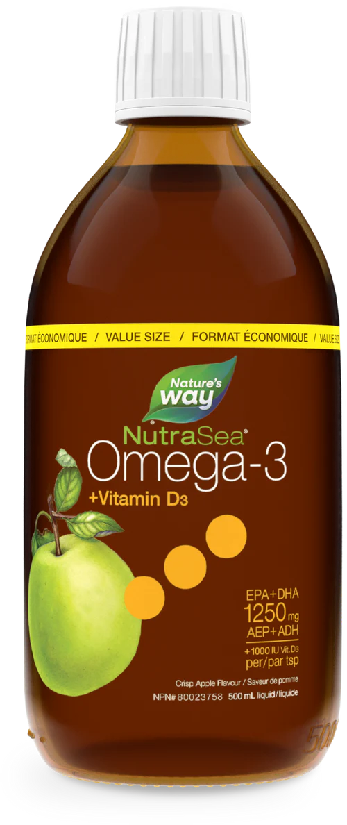 Nature's Way NutraSea + D (Crisp Apple) 500 ml