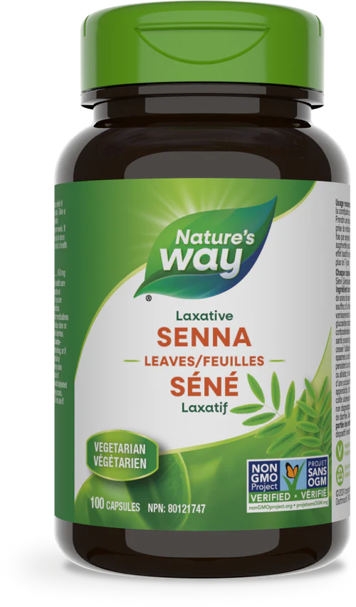 Nature's Way - Senna Leaves - 100 Veg Caps