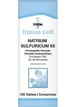 UNDA - Natrium sulfuricum 6X  100 tabs