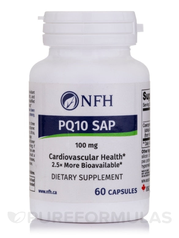 PQ10 SAP (100 mg coenzyme Q10/capsule) 60 capsules -