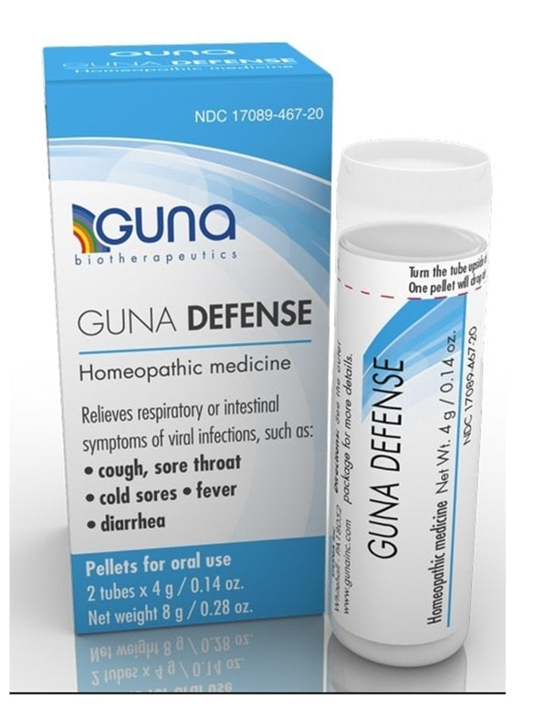GUNA - DEFENSE - 2 Tubes-pellets wt 8g / 0.28 oz