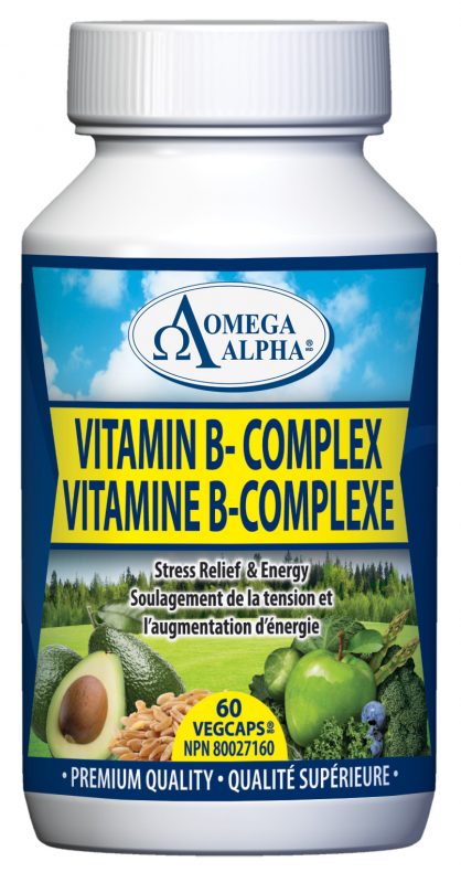 Omega Alpha Vitamin B-Complex 60 vcap