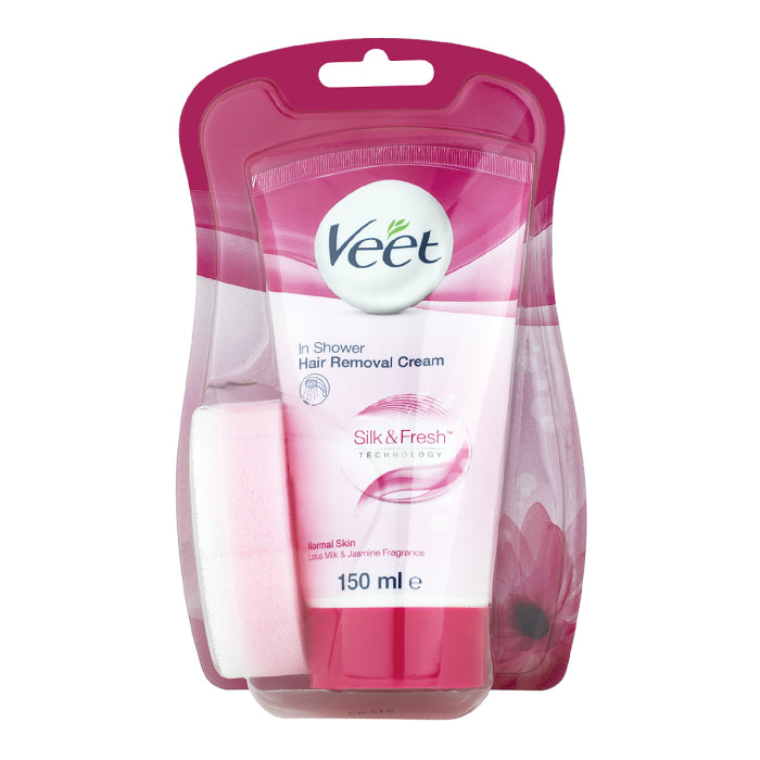 VEET CR HAIR REMOVAL IN-SHOWER LOTUS MILK 150ML