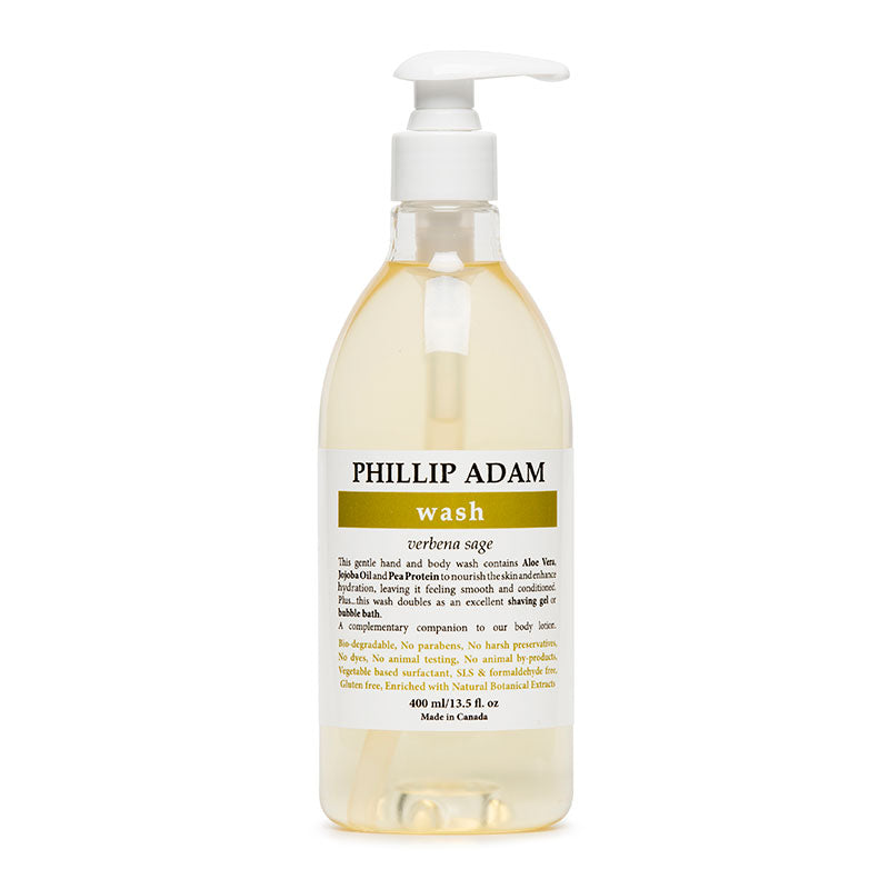 PHILLIP ADAM      Body Wash, Verbena Sage    400ml