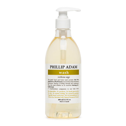 PHILLIP ADAM      Body Wash, Verbena Sage    400ml