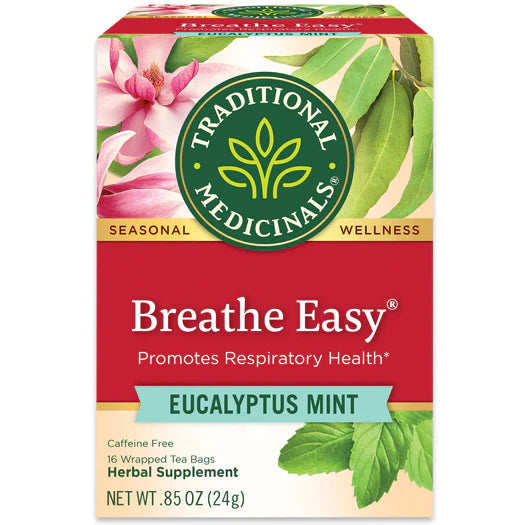 TRADITIONAL MEDICINALS Breathe Easy Tea 16bg