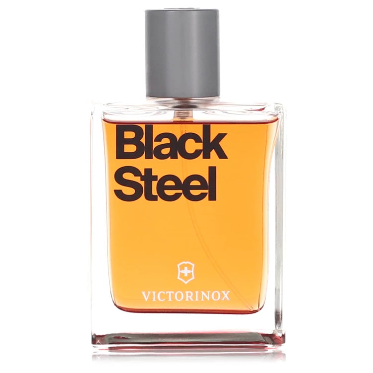 Victorinox Men Swiss Army Black Steel 100 ml Eau De Toilette Spray (Unboxed)