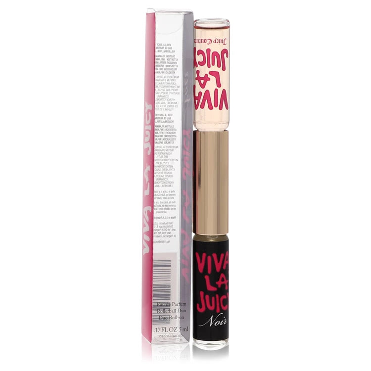 Juicy Couture Women Viva La Juicy Noir 5 ml Duo Mini EDP Roll On Viva La Juicy Noir+Viva La Juicy