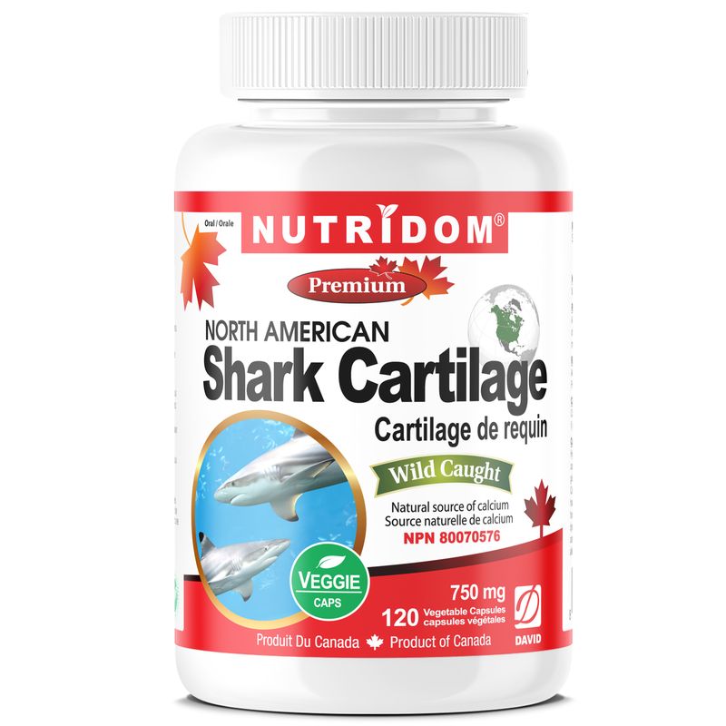NUTRIDOM® Shark Cartilage 120 Vcaps