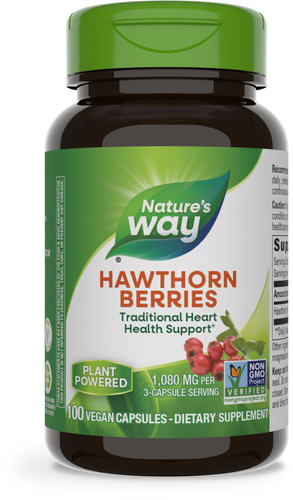 Nature's Way - Hawthorn Berries - 100 Veg Caps