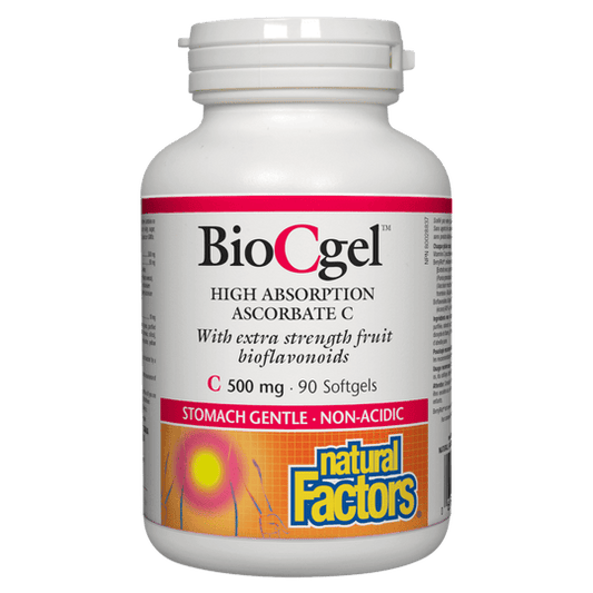 Natural Factors   BioCgel™ High Absorption Ascorbate C 500 mg   210 sglssgls