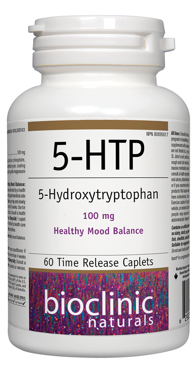BioClinic   5-HTP · 100 mg   60 time release cap
