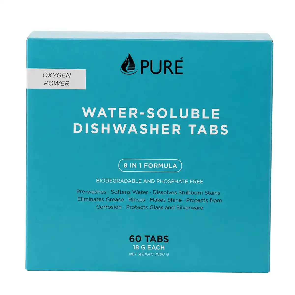 Pure - Water Soluble Dishwasher 60 tabs