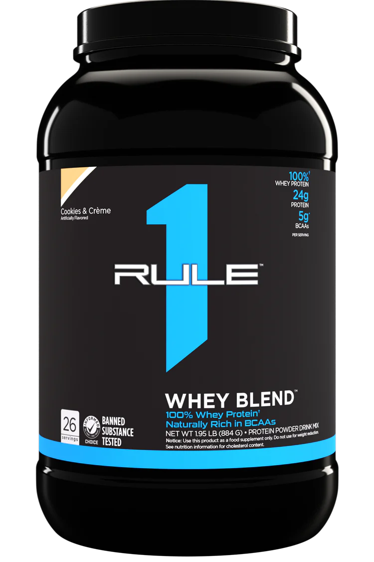 RULE 1 R1 WHEY BLEND 2lbs COOKIES & CREME