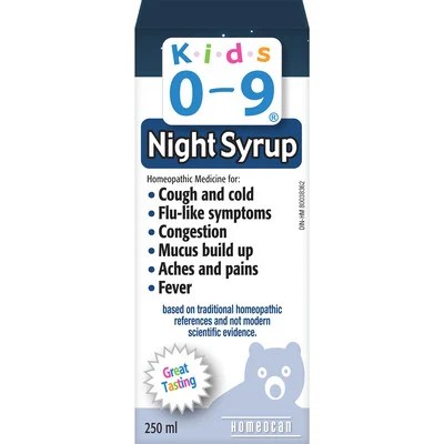 HOMEOCAN   Kids 0-9 Night Cough&Cld,250ml