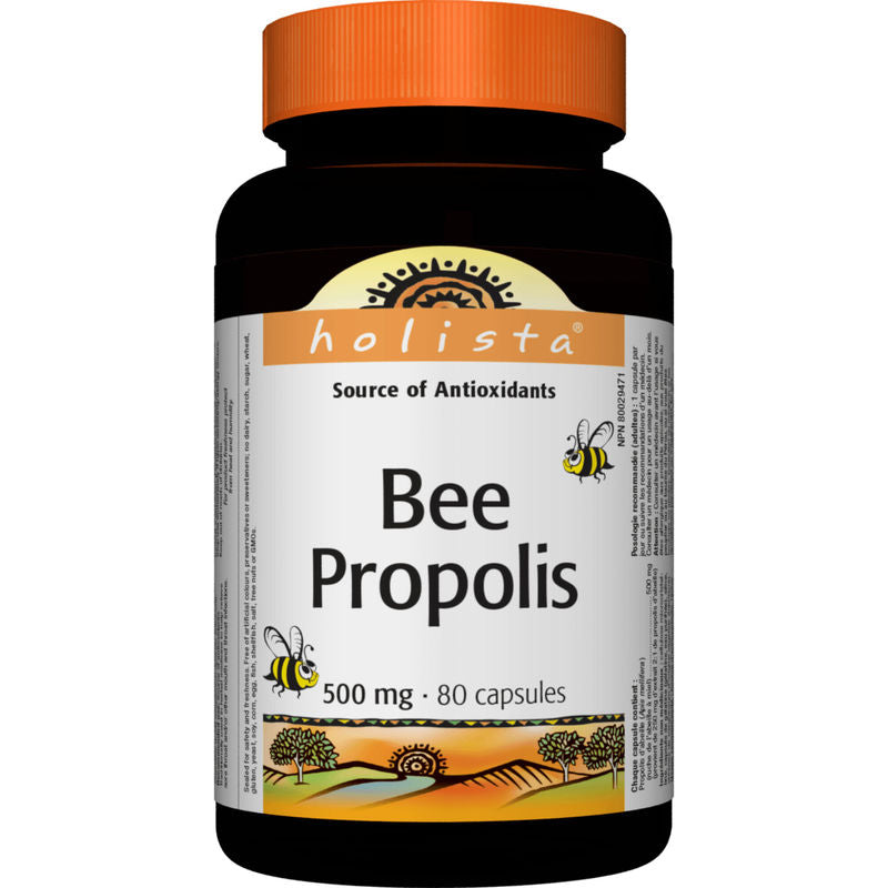 Holista - Bee Propolis 500 mg - 80 Capsules