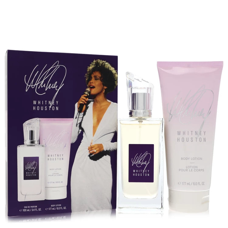Whitney Houston Women Whitney Houston -- Gift Set - 3.4 oz Eau De Parfum Spray + 6 oz Body Lotion