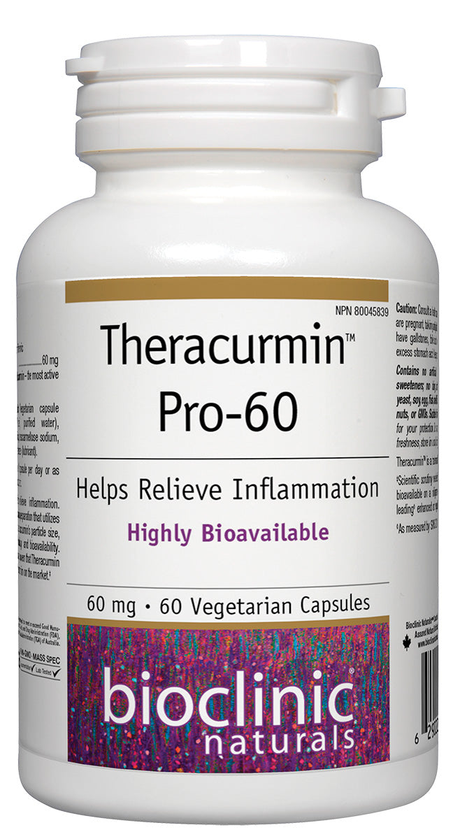 Bioclinic - Theracurmin Pro-60 - 60 V-Cap