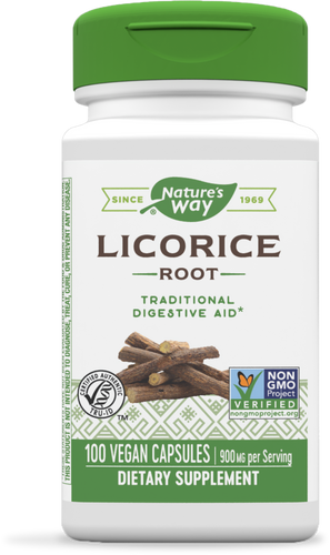 Nature'sWay - Licorice Root - 100 Veg Caps