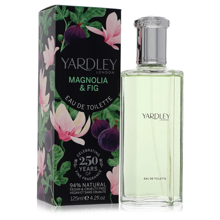 Yardley Magnolia & Fig Eau De Toilette Spray By Yardley London 4.2 oz Eau De Toilette Spray